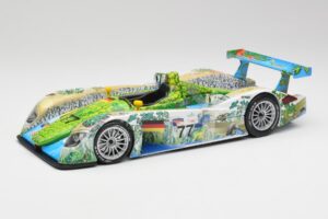 Audi R8 LMP Crocodile 2001 Maisto 1:18 35899 Pressofusione