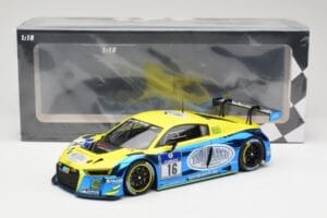Audi R8 LMS #16 Twin Busch R. Rast / K. Busch 24h Nurburgring 2016 Minichamps 1:18 155161116 Pressofusione — immagine 6 di 6