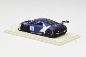 Audi R8 LMS GT3 #17 WRT M. Leonard / D. van der Linde / A. Riberas California 8 Hours 2018 Spark 1:43 US084 Resina — immagine 3 di 4