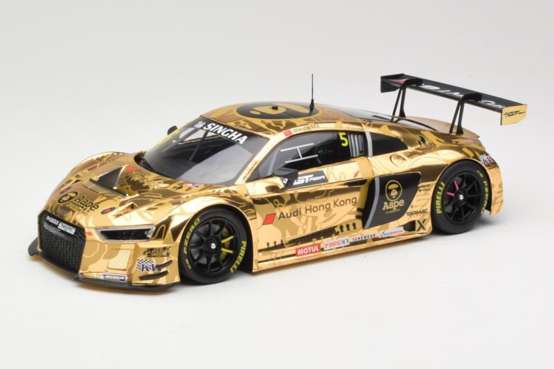 Audi R8 LMS #5 AAPE M. Lee / Thong 2nd Place Overall GT Asia 2016 Minichamps 1:18 155161195 Pressofusione