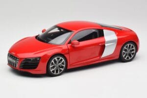 Audi R8 V10 Brilliant Rosso Kyosho 1:18 09216RR Pressofusione