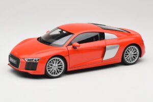 Audi R8 V10 Rosso Welly 1:18 18052W Pressofusione