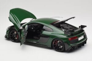 Audi R8 4S V10 Performance Verde Kengfai 1:18 VAKF-0358 Pressofusione — immagine 5 di 8