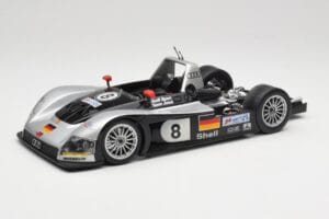 Audi R8R LMP #8 F. Biela / E. Pirro / D. Theys 24 Hours of Le Mans 1999 Maisto 1:18 538881 Pressofusione — immagine 2 di 8