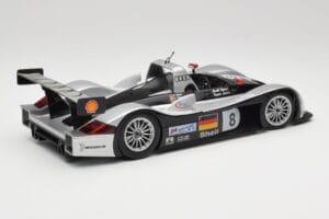 Audi R8R LMP #8 F. Biela / E. Pirro / D. Theys 24 Hours of Le Mans 1999 Maisto 1:18 538881 Pressofusione — immagine 3 di 8
