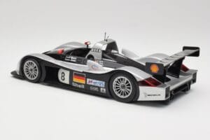 Audi R8R LMP #8 F. Biela / E. Pirro / D. Theys 24 Hours of Le Mans 1999 Maisto 1:18 538881 Pressofusione — immagine 7 di 8