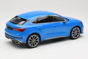 Audi RS Q3 F3 Sportback Blu Minichamps 1:18 155018101 Pressofusione — immagine 2 di 6