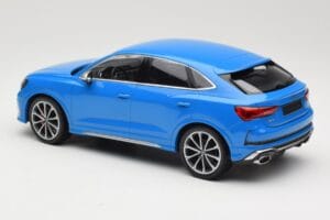 Audi RS Q3 F3 Sportback Blu Minichamps 1:18 155018101 Pressofusione — immagine 5 di 6