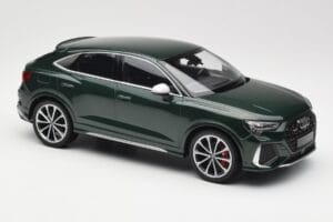 Audi RS Q3 Sportback 8U Green Metallic Minichamps 1:18 155018102 Pressofusione — immagine 4 di 6