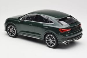 Audi RS Q3 Sportback 8U Green Metallic Minichamps 1:18 155018102 Pressofusione — immagine 5 di 6