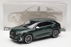 Audi RS Q3 Sportback 8U Green Metallic Minichamps 1:18 155018102 Pressofusione — immagine 6 di 6
