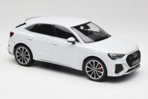 Audi RS Q3 F3 Sportback Glacier White Metallic Minichamps 1:18 155018105 Pressofusione — immagine 4 di 6