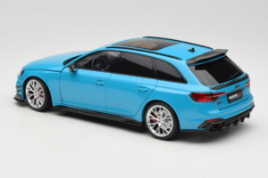 Audi RS4 B9 Avant Darwin Pro Blu Kilo Works 1:18 KLW002303 Pressofusione — immagine 7 di 8
