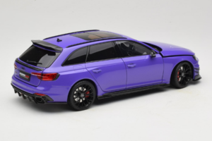 Audi RS4 B9 Avant Darwin Pro Viola Kilo Works 1:18 KLW002301 Pressofusione — immagine 3 di 8