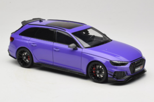 Audi RS4 B9 Avant Darwin Pro Viola Kilo Works 1:18 KLW002301 Pressofusione — immagine 6 di 8
