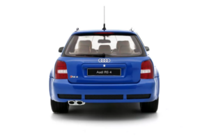 Audi RS4 B5 Avant Nogaro Blue Otto 1:18 OT1272 Resina — immagine 4 di 5