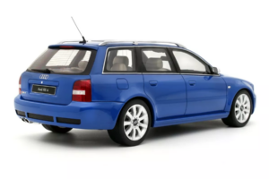 Audi RS4 B5 Avant Nogaro Blue Otto 1:18 OT1272 Resina — immagine 5 di 5