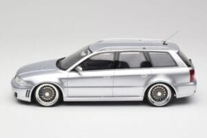 Audi RS4 B5 Avant Argento Custom Wheels Otto 1:18 OT521 Resina — immagine 3 di 6