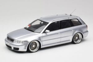 Audi RS4 B5 Avant Argento Custom Wheels Otto 1:18 OT521 Resina