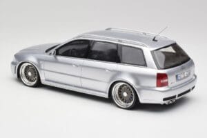 Audi RS4 B5 Avant Argento Custom Wheels Otto 1:18 OT521 Resina — immagine 5 di 6