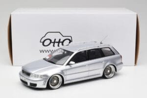 Audi RS4 B5 Avant Argento Custom Wheels Otto 1:18 OT521 Resina — immagine 6 di 6