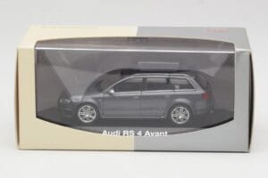 Audi RS4 B7 Avant Grigio Minichamps 1:43 5010509223 Pressofusione — immagine 4 di 4