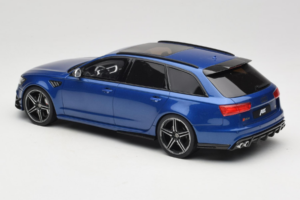 Audi RS6 C7 ABT Performance Avant Blu Exclusive Edition GT Spirit 1:18 AUDI011 Resina — immagine 5 di 6