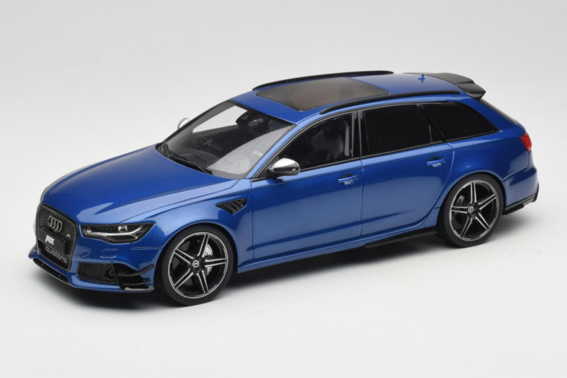 Audi RS6 C7 ABT Performance Avant Blu Exclusive Edition GT Spirit 1:18 AUDI011 Resina