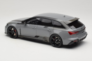 Audi RS6 C8 Avant GT Nardo Grey GT Spirit 1:18 GT965 Resina — immagine 5 di 6