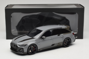 Audi RS6 C8 Avant GT Nardo Grey GT Spirit 1:18 GT965 Resina — immagine 6 di 6