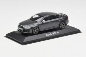 Audi RS6 C6 Daytona Grey Minichamps 1:43 5010810123 Pressofusione — immagine 2 di 4