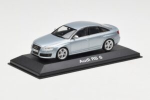 Audi RS6 C6 Monza Silver Minichamps 1:43 5010810113 Pressofusione — immagine 2 di 4