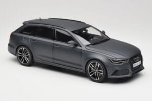 Audi RS6 C7 Avant Matt Grey Minichamps 1:18 110012012 Pressofusione — immagine 6 di 8