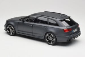 Audi RS6 C7 Avant Matt Grey Minichamps 1:18 110012012 Pressofusione — immagine 7 di 8