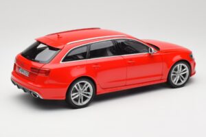 Audi RS6 C7 Avant Rosso Minichamps 1:18 110012011 Pressofusione — immagine 3 di 8