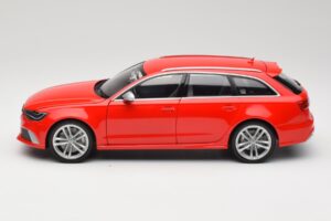 Audi RS6 C7 Avant Rosso Minichamps 1:18 110012011 Pressofusione — immagine 4 di 8
