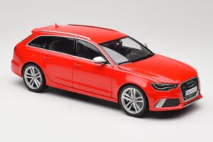Audi RS6 C7 Avant Rosso Minichamps 1:18 110012011 Pressofusione — immagine 6 di 8