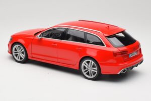 Audi RS6 C7 Avant Rosso Minichamps 1:18 110012011 Pressofusione — immagine 7 di 8