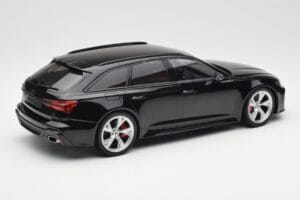 Audi RS6 C8 Avant Black Metallic Minichamps 1:18 155018014 Pressofusione — immagine 2 di 6