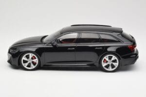 Audi RS6 C8 Avant Black Metallic Minichamps 1:18 155018014 Pressofusione — immagine 3 di 6