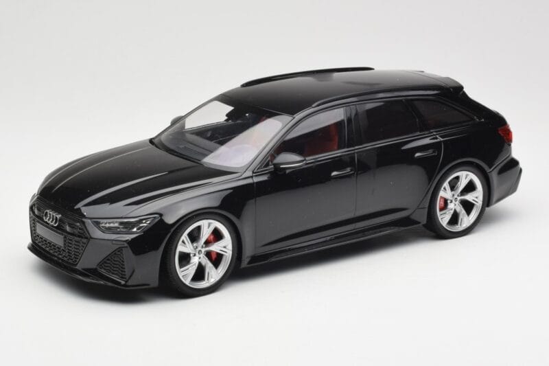 Audi RS6 C8 Avant Black Metallic Minichamps 1:18 155018014 Pressofusione