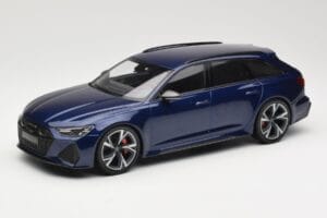 Audi RS6 C8 Avant Blue Metallic Minichamps 1:18 155018011 Pressofusione