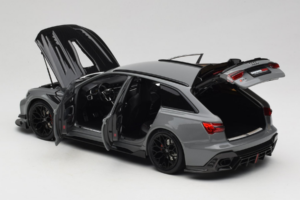 Audi RS6 C8 Avant Darwin Pro Viola Kilo Works 1:18 KLW002202 Pressofusione — immagine 5 di 8
