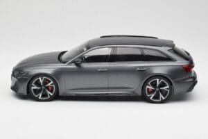 Audi RS6 C8 Avant Matt Grey Minichamps 1:18 155018015 Pressofusione — immagine 3 di 6