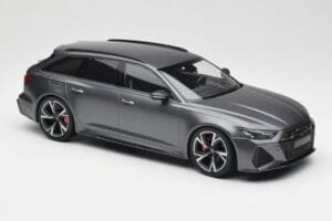 Audi RS6 C8 Avant Matt Grey Minichamps 1:18 155018015 Pressofusione — immagine 4 di 6