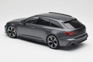Audi RS6 C8 Avant Matt Grey Minichamps 1:18 155018015 Pressofusione — immagine 5 di 6