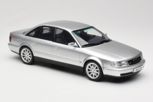Audi S4 C4 4.2 V8 Crystal Silver Otto 1:18 OT464 Resina — immagine 4 di 6