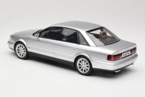 Audi S4 C4 4.2 V8 Crystal Silver Otto 1:18 OT464 Resina — immagine 5 di 6