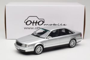 Audi S4 C4 4.2 V8 Crystal Silver Otto 1:18 OT464 Resina — immagine 6 di 6