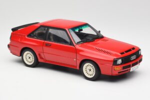Audi Sport Quattro Rosso Edizione Concessionaria AUTOart 1:18 5030400205 Pressofusione — immagine 6 di 8